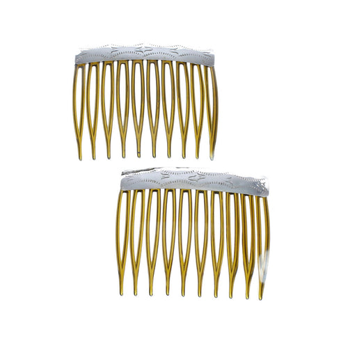 Sterling Silver American Indian Hair Combs AX127504